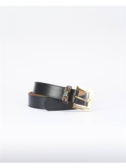 Leather belt with clip loop Elisabetta Franchi ELISABETTA FRANCHI | Belt | CT12S46E2110